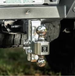 BulletProof Hitches - Bulletproof Hitches AL204S Aluminum 4" Drop/Rise Hitch 2" Shank w/SS Dual Ball - Image 10