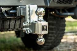 BulletProof Hitches - Bulletproof Hitches AL202S Aluminum 2" Drop/Rise Hitch 2" Shank w/SS Dual Ball - Image 6