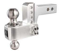 BulletProof Hitches - Bulletproof Hitches AL202S Aluminum 2" Drop/Rise Hitch 2" Shank w/SS Dual Ball - Image 9