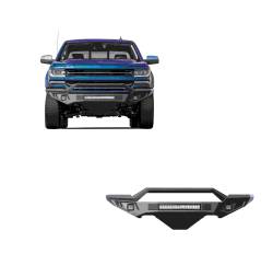 Black Horse Off Road - Black Horse Off Road AFB-SI18-K1 Armour II HD Front Bumper 16-18 Silverado 1500 - Image 2