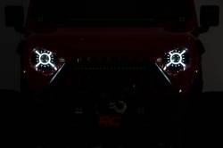 Rough Country Suspension Systems - Rough Country 9" LED Headlights for 18-26 Jeep JL/JT RCH5100 - Image 4