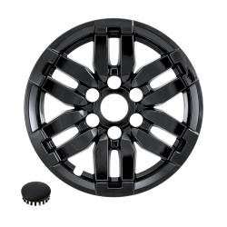 Coast To Coast - Coast To Coast IMP520BLK 17" 6 Double Spoke Black Alloy Wheel - Image 1