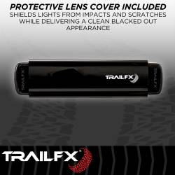 TrailFX - TrailFX 6SRBKCM 6" Single Row LED Light Bar 6 LEDs 5W Clear - Image 2