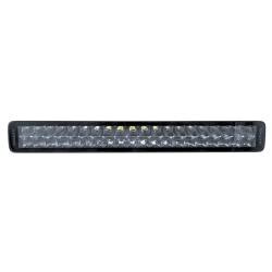 TrailFX - TrailFX 20DRBKCM 20" Double Row LED Light Bar 40 LEDs 5W Clear - Image 1
