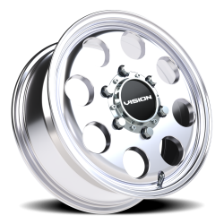 Vision Wheel - Vision Wheel 56-156655P55 56 Midway 15x6 6x5.5 50mm Polished - Image 1
