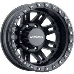Vision Wheel - Vision Wheel 408A7680SBR 408 Manx 2 17x6.5 8x200 -143mm Satin Black - Image 1