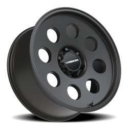 Vision Wheel - Vision Wheel 56-2936SB0 56 Midway 20x9 6x135 0mm Satin Black - Image 1