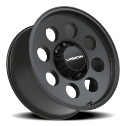 Vision Wheel - Vision Wheel 56-2987SB12 56 Midway 20x9 8x180 12mm Satin Black - Image 1
