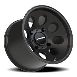 Vision Wheel - Vision Wheel 56-151136SB5 56 Midway 15x10 4x136 -10mm Satin Black - Image 1