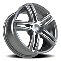 Vision Wheel - Vision Wheel 640 Nitrous 15x6.5 5x100 38mm Gunmetal/Machined 640-5644GMMF38 - Image 1