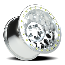Vision Wheel - Vision Wheel 346BL157545P54M8 346 Storm Beadlock 15x7 M8 5x4.5 38mm Polished - Image 1