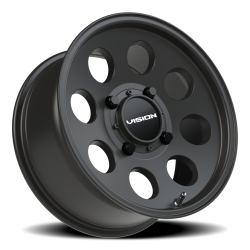 Vision Wheel - Vision Wheel 56-157136SB44 56 Midway 15x7 4x136 13mm Satin Black - Image 1