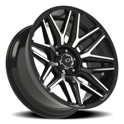 Vision Wheel - Vision Wheel 305-22036GBMF-19 305 Rekluse 22x10 6x135 -19mm Black/Machined - Image 1