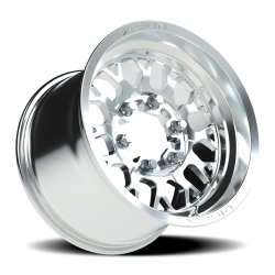 Vision Wheel - Vision Wheel 346-151655P65 346 Storm 15x10 6x5.5 25mm Polished - Image 1