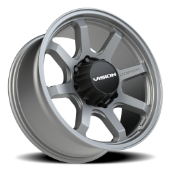 Vision Wheel - Vision Wheel 351-2970SG12 351 Flow 20x9 8x170 12mm Satin Gray - Image 1