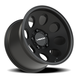 Vision Wheel - Vision Wheel 56-6185SB-25 56 Midway 16x10 5x5.5 -25mm Satin Black - Image 1