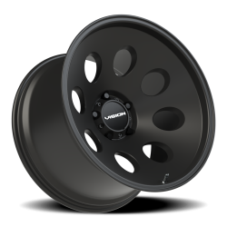 Vision Wheel - Vision Wheel 56-20285SB-44 56 Midway 20x12 5x5.5 -44mm Satin Black - Image 1
