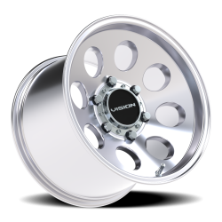 Vision Wheel - Vision Wheel 56-151655P6 56 Midway 15x10 6x5.5 15mm Polished - Image 1