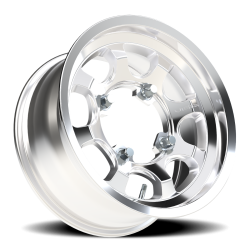 Vision Wheel - Vision Wheel 351 Flow 15x7 4x156 38mm Machined 351-157156ACMF54 - Image 1