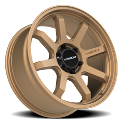 Vision Wheel - Vision Wheel 351-2936BZ10 351 Flow 20x9 6x135 10mm Bronze - Image 1