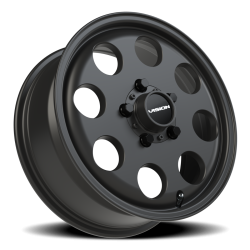 Vision Wheel - Vision Wheel 56-156545SB55 56 Midway 15x6 5x4.5 50mm Satin Black - Image 1