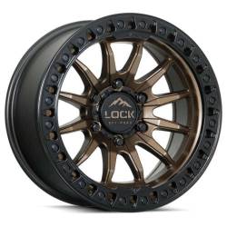 Lock Off-Road - Lock Off-Road LC13 Trail 17x9 5x5.0 12mm Matte Bronze/Black TRAIL-7957MRMBR12N - Image 1