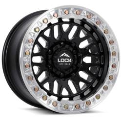 Lock Off-Road - Lock Off-Road LC10 Invader Beadlock 17x9 6x5.5 12mm Black INVADER-7969MB12N - Image 1