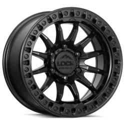 Lock Off-Road - Lock Off-Road LC13 Trail 20x10 6x5.5 18mm Matte Black/Black TRAIL-2169MB - Image 1