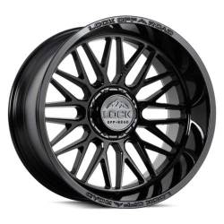 Lock Off-Road - Lock Off-Road APEX-2121GB LE04 Apex 20x10 5x5.0/5.5 -18mm Gloss Black - Image 1