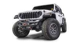 Fab Fours - Fab Fours JL24-B5151-1 Ghost Stubby Front Bumper for 18+ Gladiator/Wrangler JL - Image 1