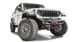 Fab Fours - Fab Fours JL24-B5151-1 Ghost Stubby Front Bumper for 18+ Gladiator/Wrangler JL - Image 4