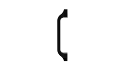 Flatline Van Company - Flatline Van Co SP0149B Black Replacement Grab Handle for Sprinter - Image 1