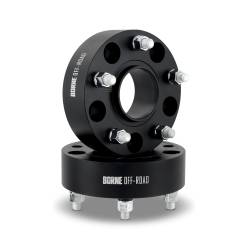 Mishimoto - Mishimoto BNWS-014-500BK Wheel Spacers Black 5X127 2" for 07-18 Wrangler JK - Image 1
