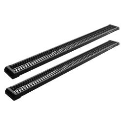 Raptor Series - Raptor Series 2475-0201BT HD WorkStep Running Boards Black Textured Aluminum - Image 1