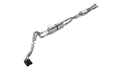 Borla - Borla Exhaust 141016BRCB S-Type Cat-Back Exhaust Truck Side Exit for 20-26 F250 - Image 1