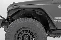 Rough Country Suspension Systems - Rough Country 194A Front Wheel Well Liners for 07-18 Jeep Wrangler 2WD/4WD - Image 3