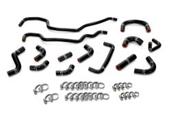 HPS Performance - HPS Performance 57-2256-BLK High Temp 3-Ply Silicone Ancillary Hose Kit Black - Image 1