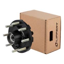 CURT - CURT 2025043327 16000lb Axles Thread Oil Idler Hub Assy w/Installed Bearing Kit - Image 1