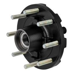 CURT - CURT 2025043327 16000lb Axles Thread Oil Idler Hub Assy w/Installed Bearing Kit - Image 2