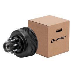 CURT - CURT 2025048467 12-1/4" 12000lb AxlesThreaded Hub w/Installed Bearing Kit - Image 1