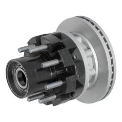 CURT - CURT 2025048469 12000lb Axles Disc Brake Rotor w/Threaded Cap 8x6.5" Bolt - Image 2