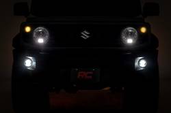 Rough Country Suspension Systems - Rough Country CH5150 LED Fog Light Kit EU Approved for 18-26 Suzuki Jimny - Image 2