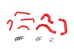 HPS Performance - HPS Performance 57-2274-RED High Temp 3-Ply Silicone Oil Cooler Hose Kit Red - Image 1