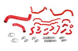 HPS Performance - HPS Performance 57-2318-RED 3-Ply Silicone Radiator/Heater Hose Kit Red - Image 1