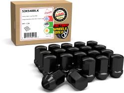 Coyote Premium Wheel Accessories - Coyote 53K548BLK Factory Style Lug Pack Black for Dodge/Jeep/Ram M14x1.5 20-Lugs - Image 1