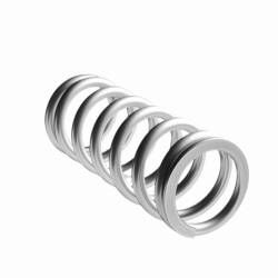 QA1 - QA1 10HT750 Cr-Si High Travel Spring 2.5" ID 10" 750 lb/in Silver PC - Image 2