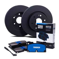 Timbren - Timbren BES-22FB022 BES Complete Severe-Duty Brake Upgrade Kit Pad/Rotor System - Image 1