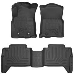 Husky Liners - Husky Liners 93881 Weatherbeater Front & 2nd Seat Floor Liners - Image 1