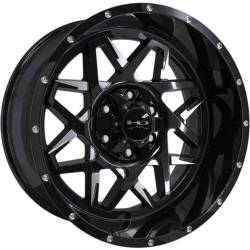 HD Wheels - HD Wheels CA201066-40ML3 Caliber 20x10 6x5.5/135 -40mm Gloss Black/Milled - Image 1