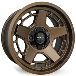 HD Wheels - HD Wheels AT179054-12BRZ Atlas 17x9 5x4.5/5.0 -12mm Satin Bronze - Image 1